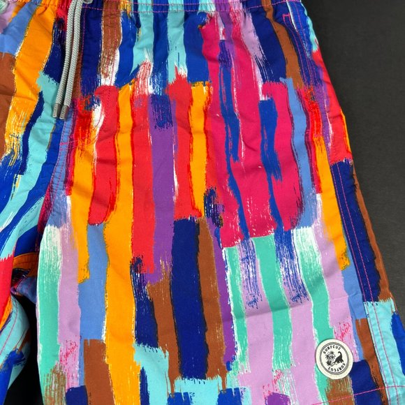 Surf Cuz Swim Shorts Men's Extra Extra Large Colorful Swimming Trunks - Picture 3 of 16
